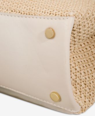 Kristt Straw Small Satchel Bag