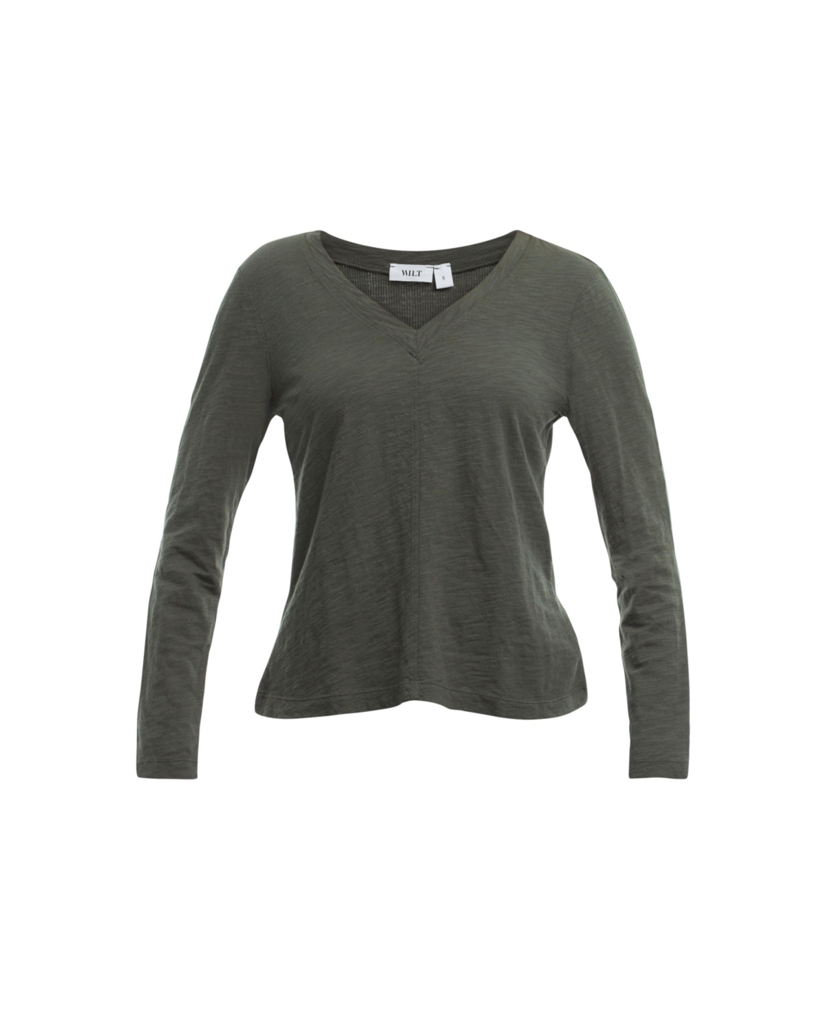 Wilt Clothing Women's Deep V Slim Tee