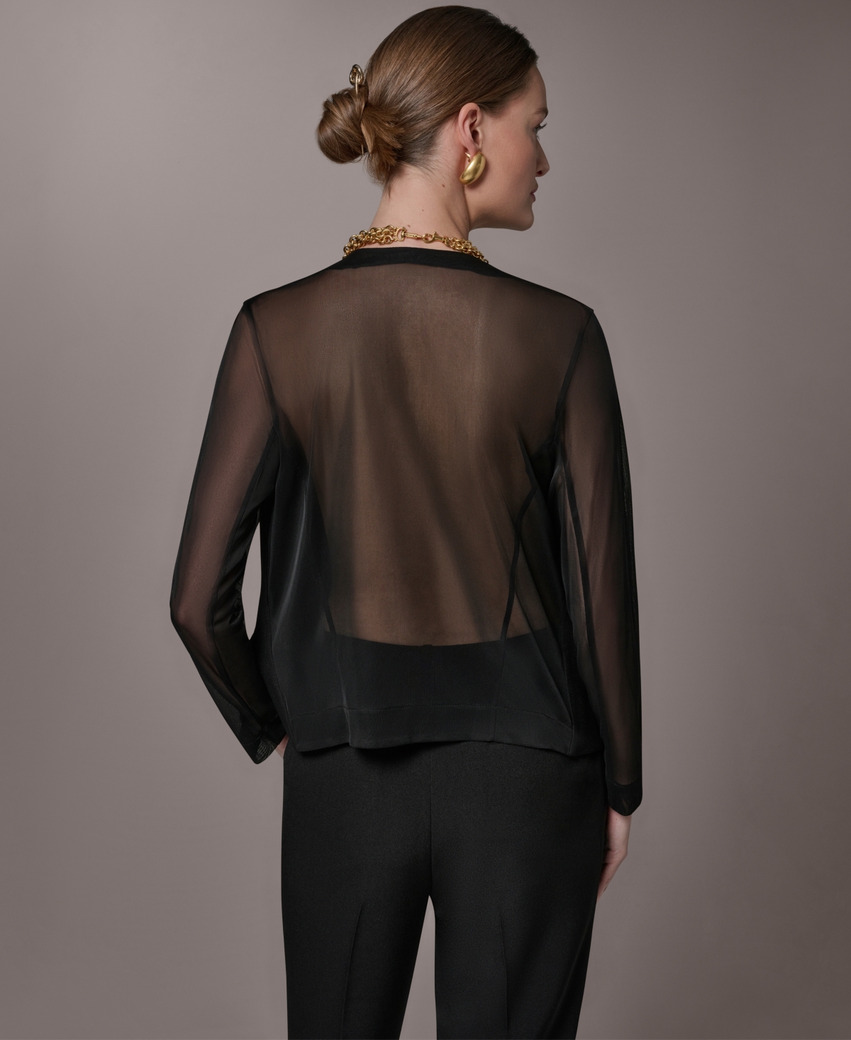 Donna Karan New York Women's One-Button Jacket