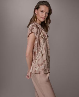 Women's Cowl Neck Top