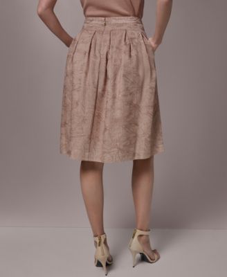 Women's Embroidered Pleated Skirt