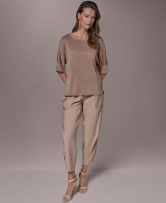 Women's Crew Neck Oversized Top