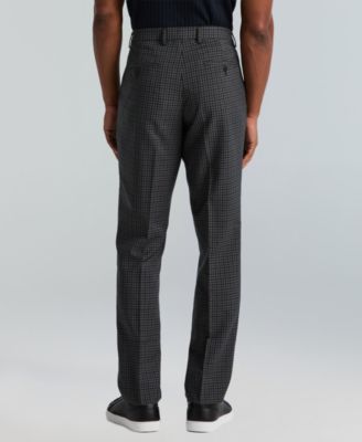 Men's Slim-Fit Flat Front Dress Pants