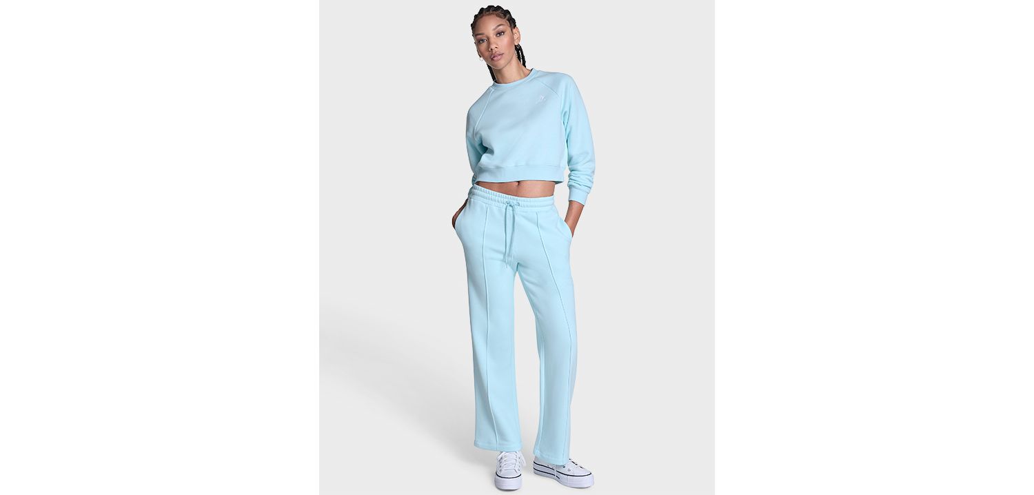 Women's French Terry Front Seam Pants