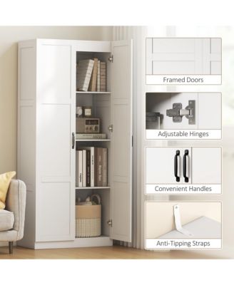 Kitchen Pantry Cabinet with Soft-Close Hinges Kitchen Cabinet