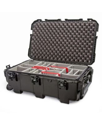 962 Wheeled Waterproof Hard Case with Padded Divider