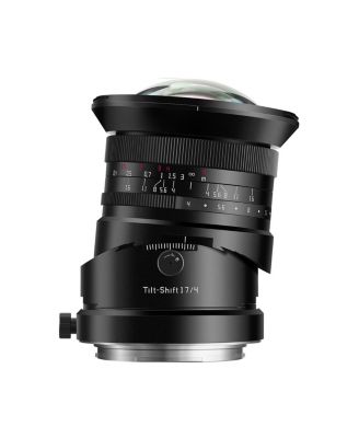 17mm f/4 Tilt Shift Lens for Fujifilm GFX, Black
