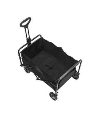 Compact Folding Wagon with All-Terrain Wheels & 220 lbs Capacity