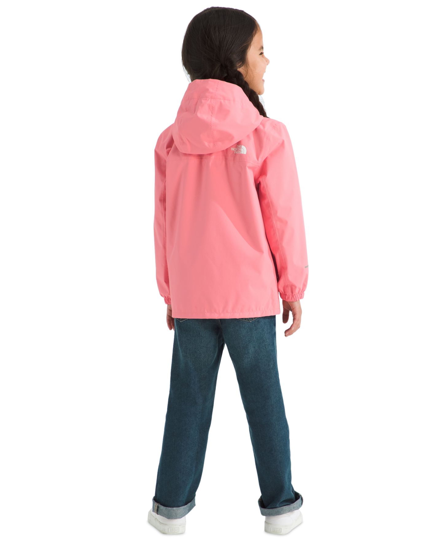 Детская куртка-дождевик The North Face Antora с капюшоном, 2T-7, цвет: Коралловый — фото 5