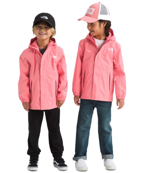 Детская куртка-дождевик The North Face Antora с капюшоном, 2T-7, цвет: Коралловый