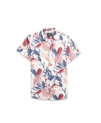 Men's Slim Fit Saltwater Linen Shirt