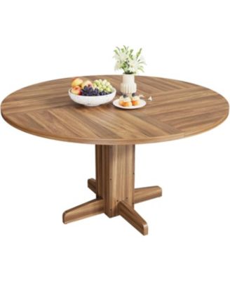 Kitchen Table Round Dining Table for 4  Round Dinner Table Farmhouse