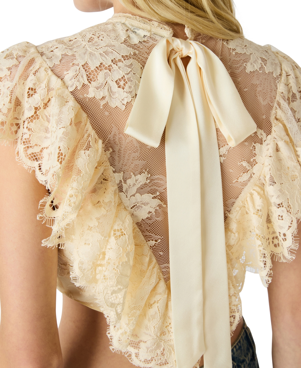 Steve Madden Women's Faya High Round Neck Top