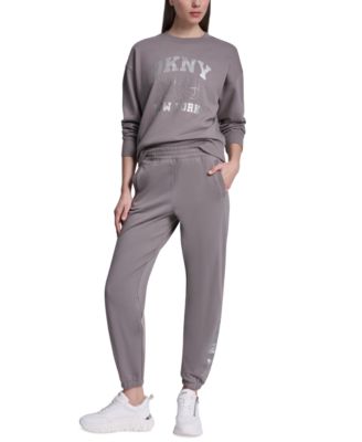 Women's 1989 Rhinestone Logo High-Rise Relaxed Joggers