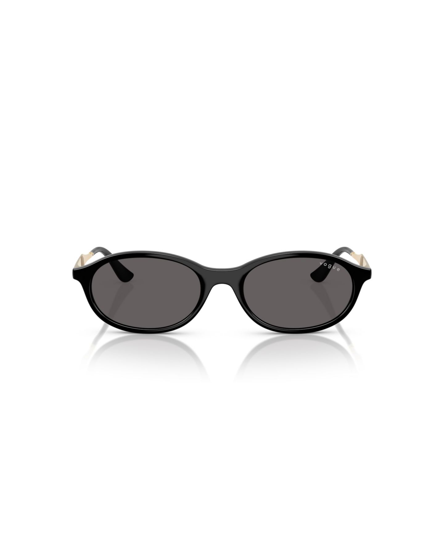 Женские солнцезащитные очки Vogue Eyewear Oval Sunglasses, VO5625S, цвет: Чёрный — фото 2