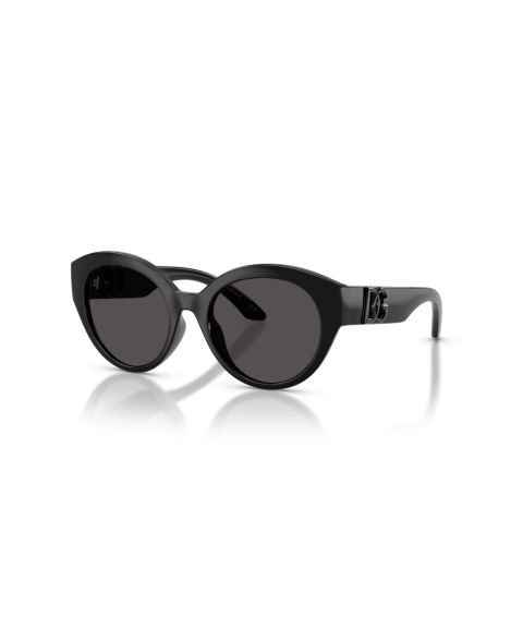 Детские солнцезащитные очки Dolce&Gabbana Butterfly Sunglasses, 0DX6010 (Ages 7-10), цвет: Чёрный