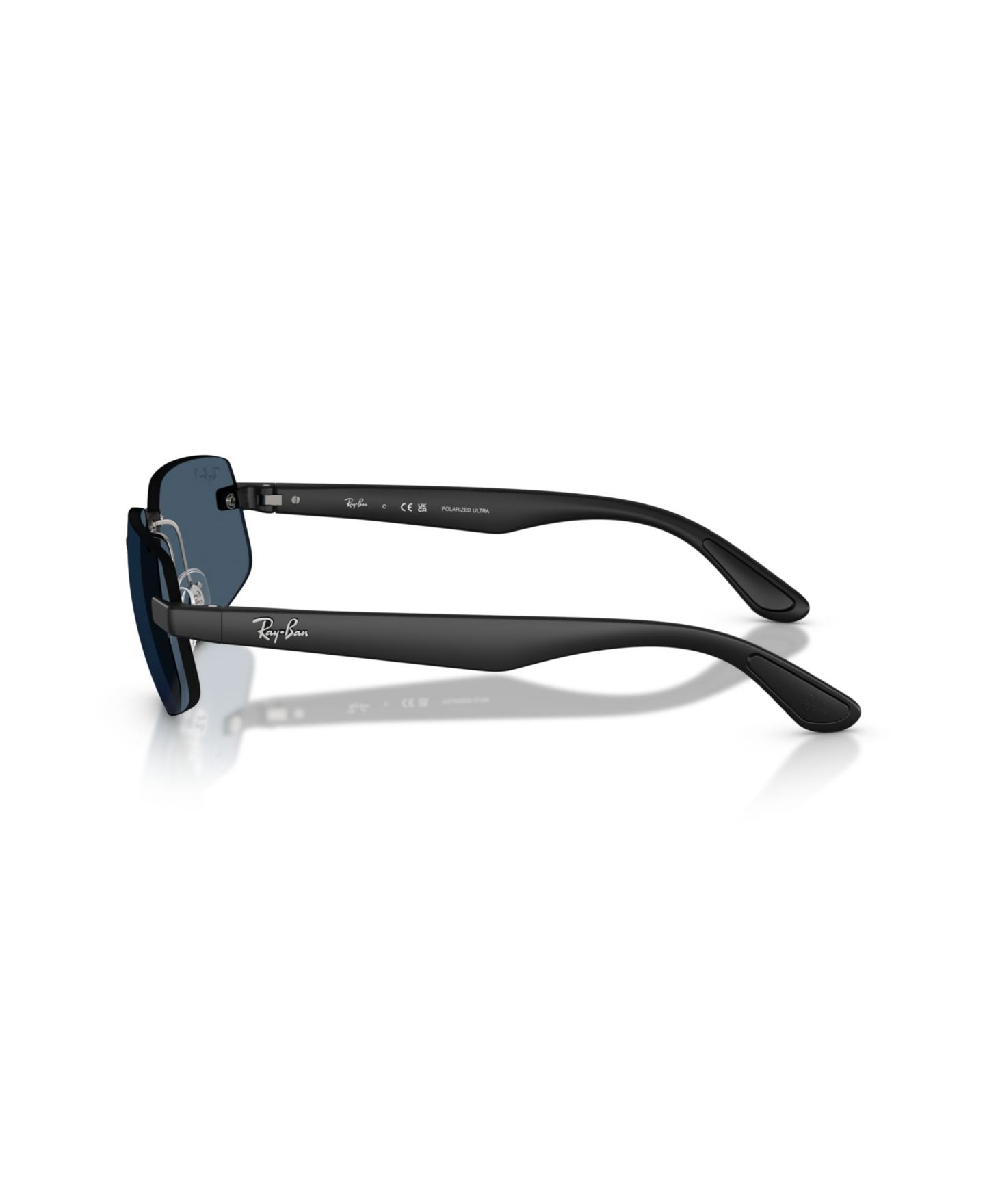 Солнцезащитные очки Ray-Ban Unisex Polarized, RB4475CH, цвет: Песочный чёрный — фото 4