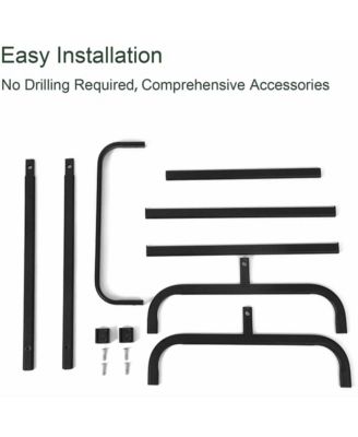 2-Tier Laundry Hamper, 110L Capacity Oxford Clothes Basket with Lid, 2 Removable Bags and Sorting Cards for Bedroom, Laundry Room