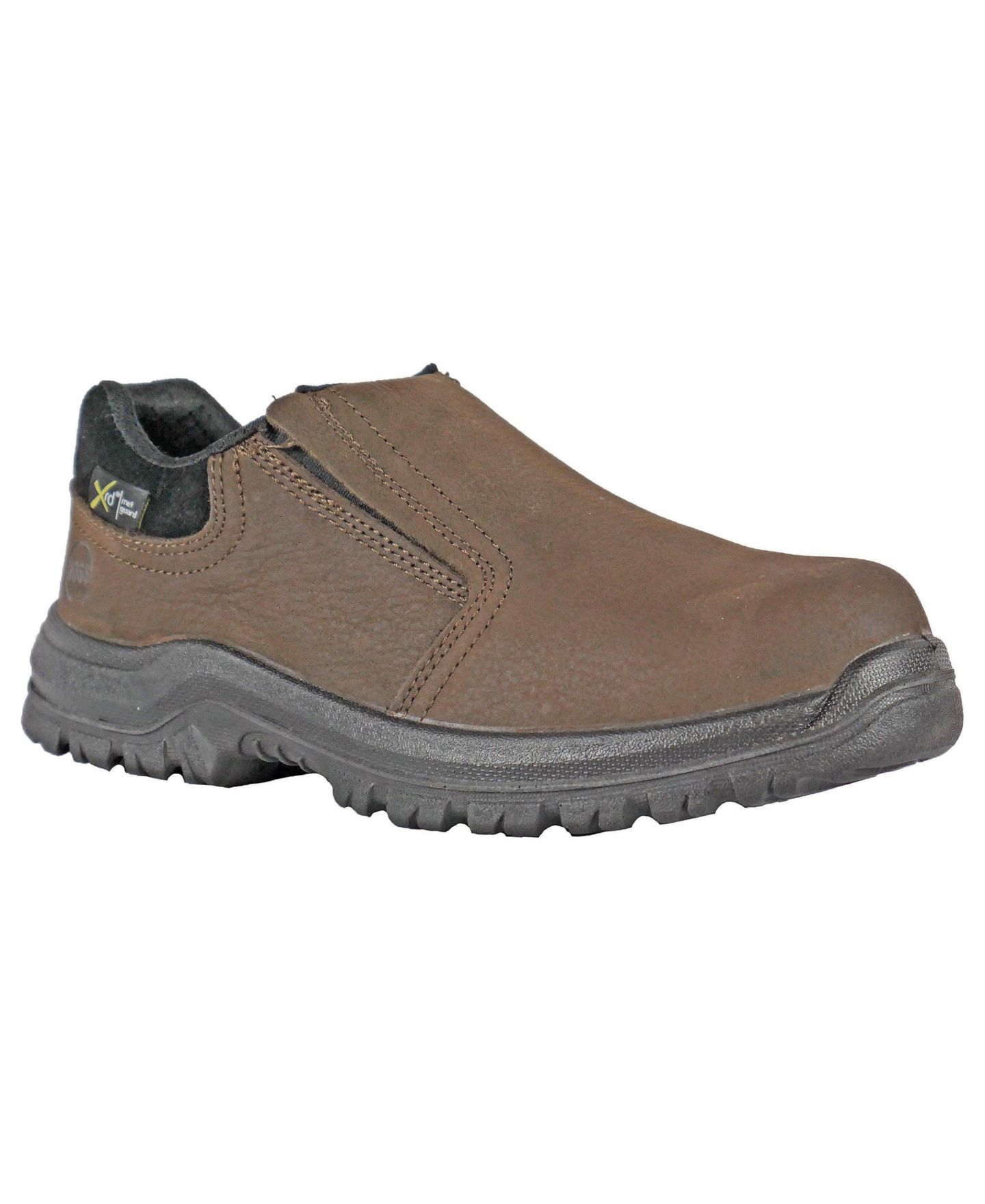 Мужские туфли Hoss Boot Company Worker Slip On Composite Toe Met Guard Work Shoe, цвет: Коричневый — фото 1