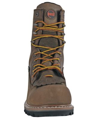 Men's Cross Cut Kiltie Logger Composite Toe Work Boot