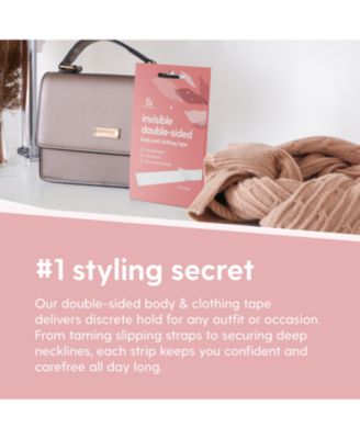 Women's Invisible Double-Sided Fashion Tape | Clear Body & Clothing Tape Clothing Tape to Keep Clothes in Place| 100 Count