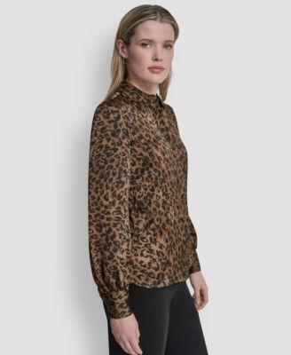 Women's Princess Seamed Long-Sleeve Blouse