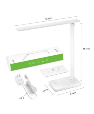 LED Desk Lamp with charging port, 650LM Touch Control, 5 Brightness Level
