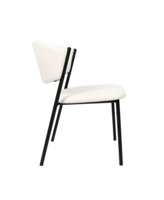 Drift Faux Leather Upholstered Dining Side Chairs, Set of 4