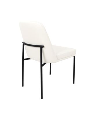 Loft Faux Leather Upholstered Dining Side Chairs, Set of 2