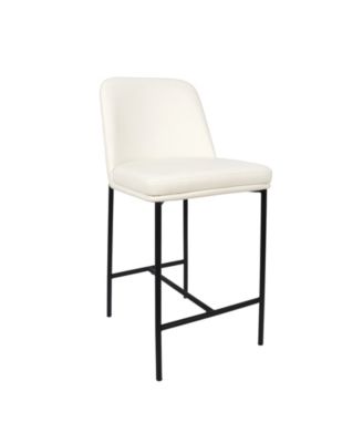 Loft Faux Leather Upholstered Counter Stools, Set of 2