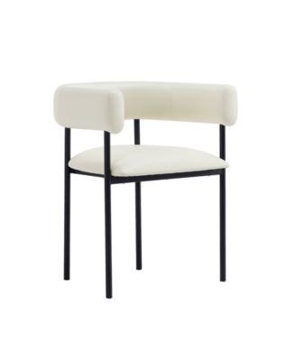Onda 29.1" Faux Leather Upholstered Dining Chair