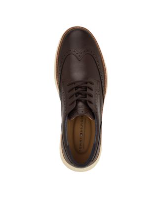 Men's Foyer Dress Casual Lace-Up Wingtip Oxfords
