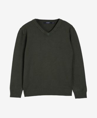 Boy's Basic V-Neck Sweater