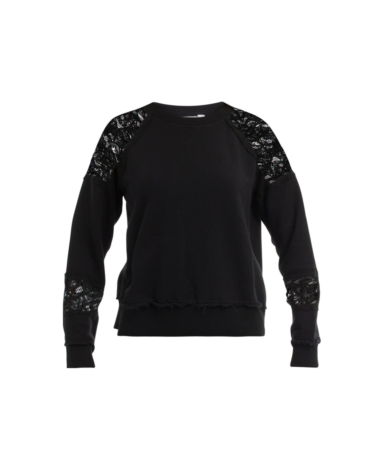 Women's Lace Details Sweatshirt