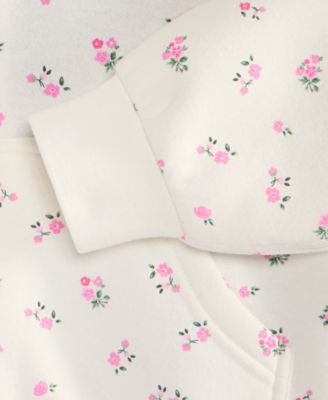 Girls 7-16 Printed Zip Hoodie