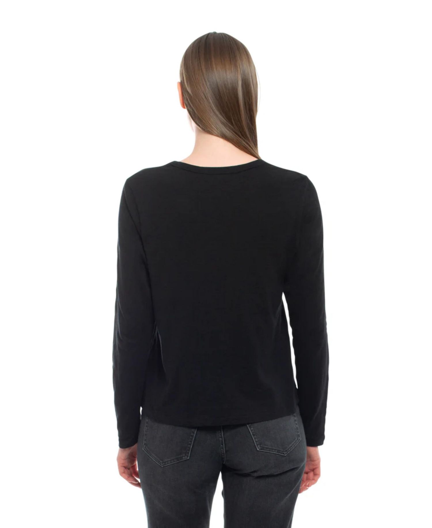 Women's Clothing Baby Fit Long Sleeve Tee