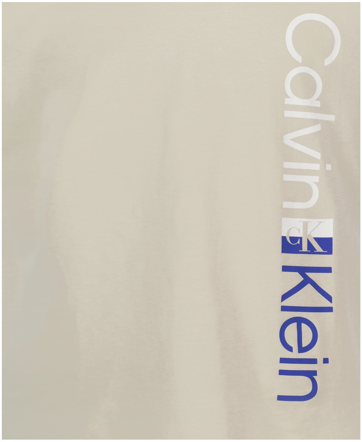 Calvin Klein Boys' 8-20 Vertical Ck Short-Sleeve Crewneck T-Shirt