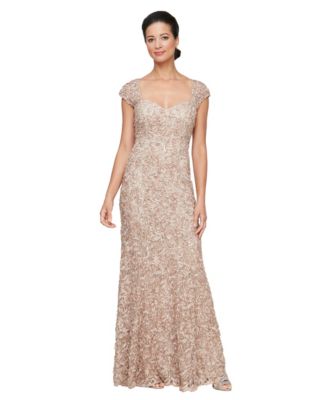 Petite Soutache Sweetheart Neck Ball Gown