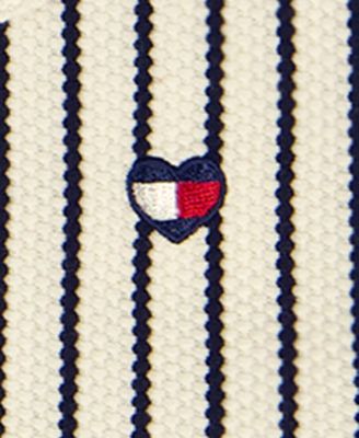 Girls' Toddler 2T-4T Popcorn Pique Striped Top & Wrap Skort, 2-Piece Set