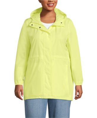 Plus Size Squall Packable Waterproof Raincoat