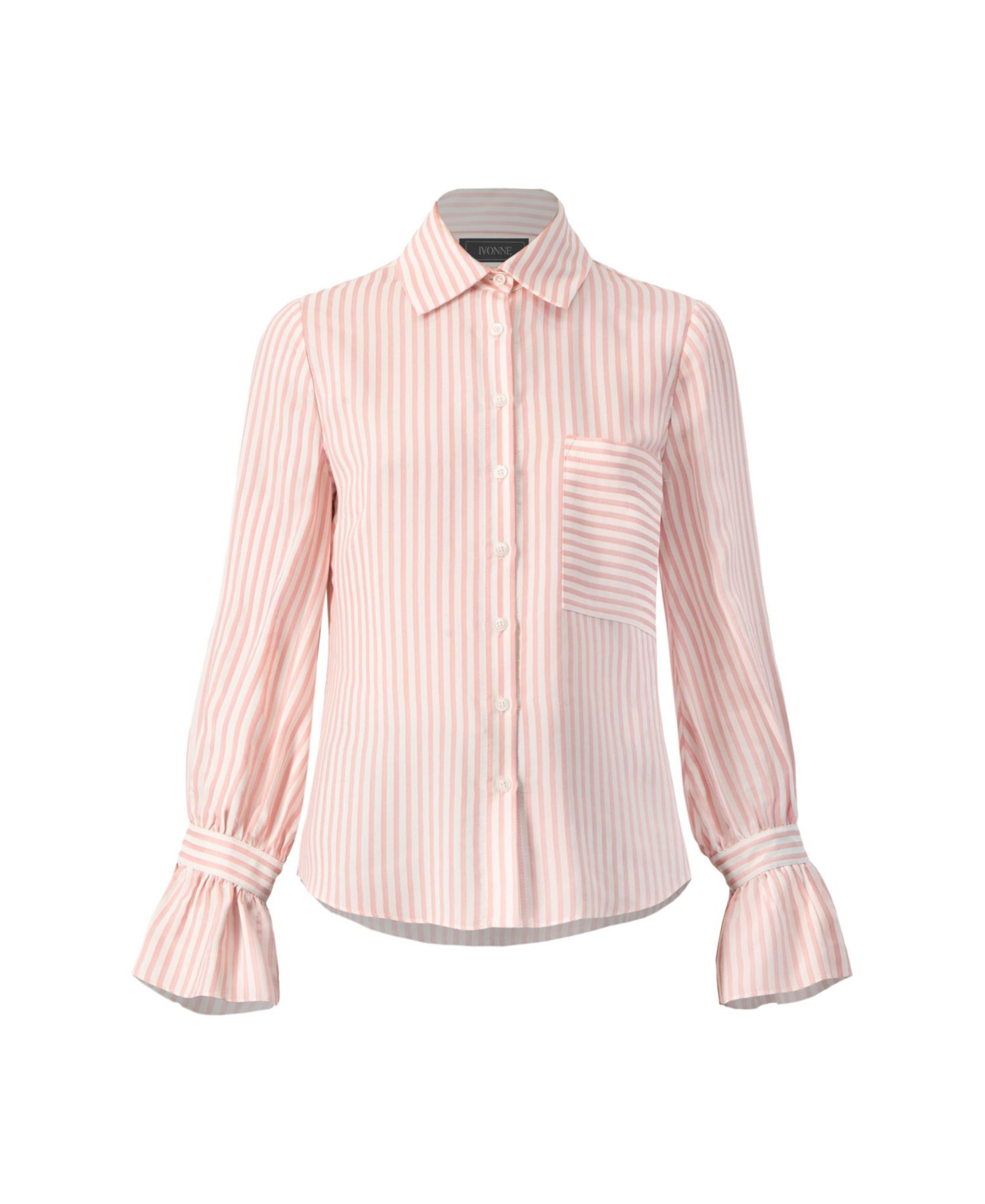 Women's Long Sleeve Striped Shirt