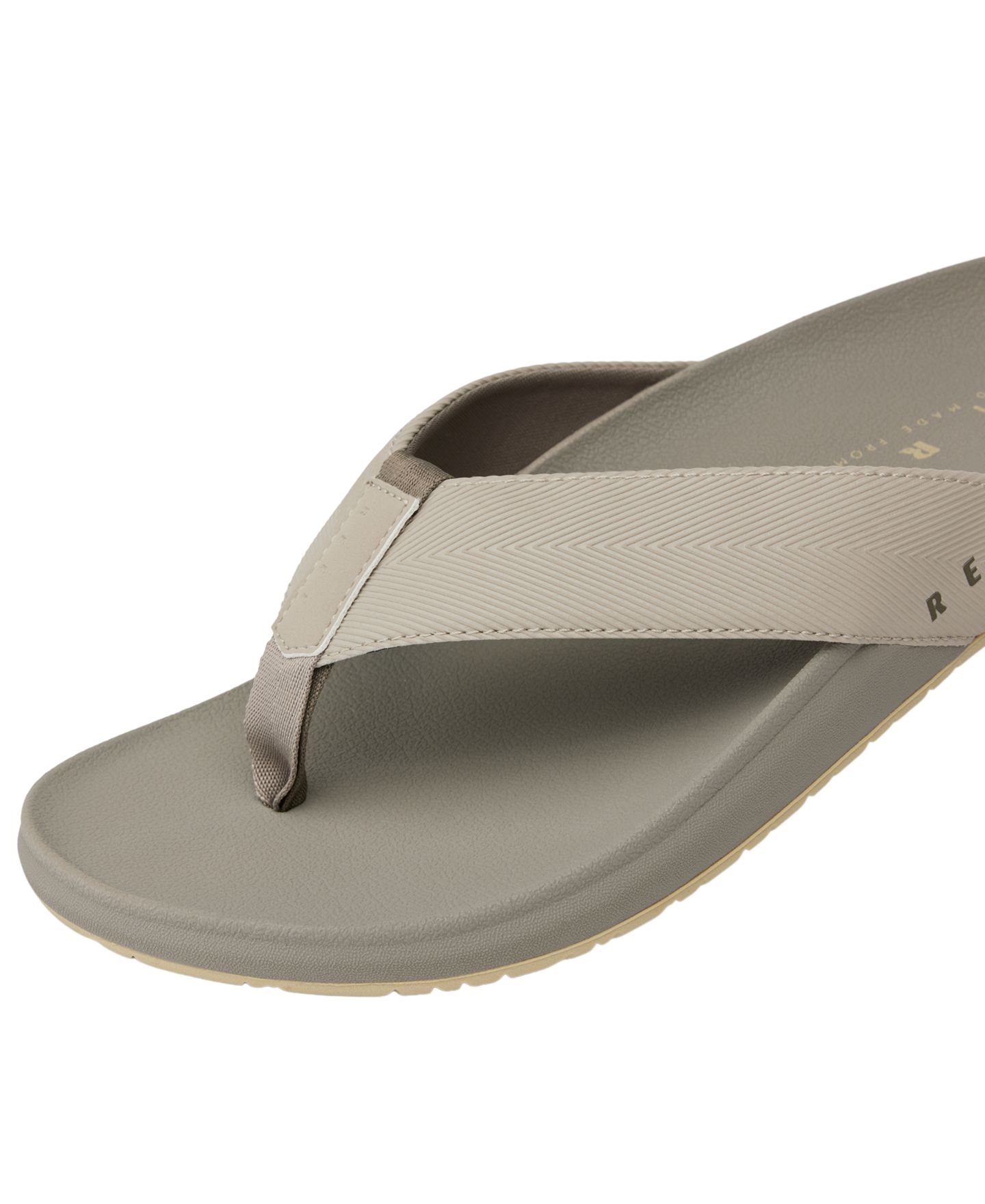 Мужские сандалии REEF The Raglan Contour Footbed, цвет: Серо-бежевый — фото 6