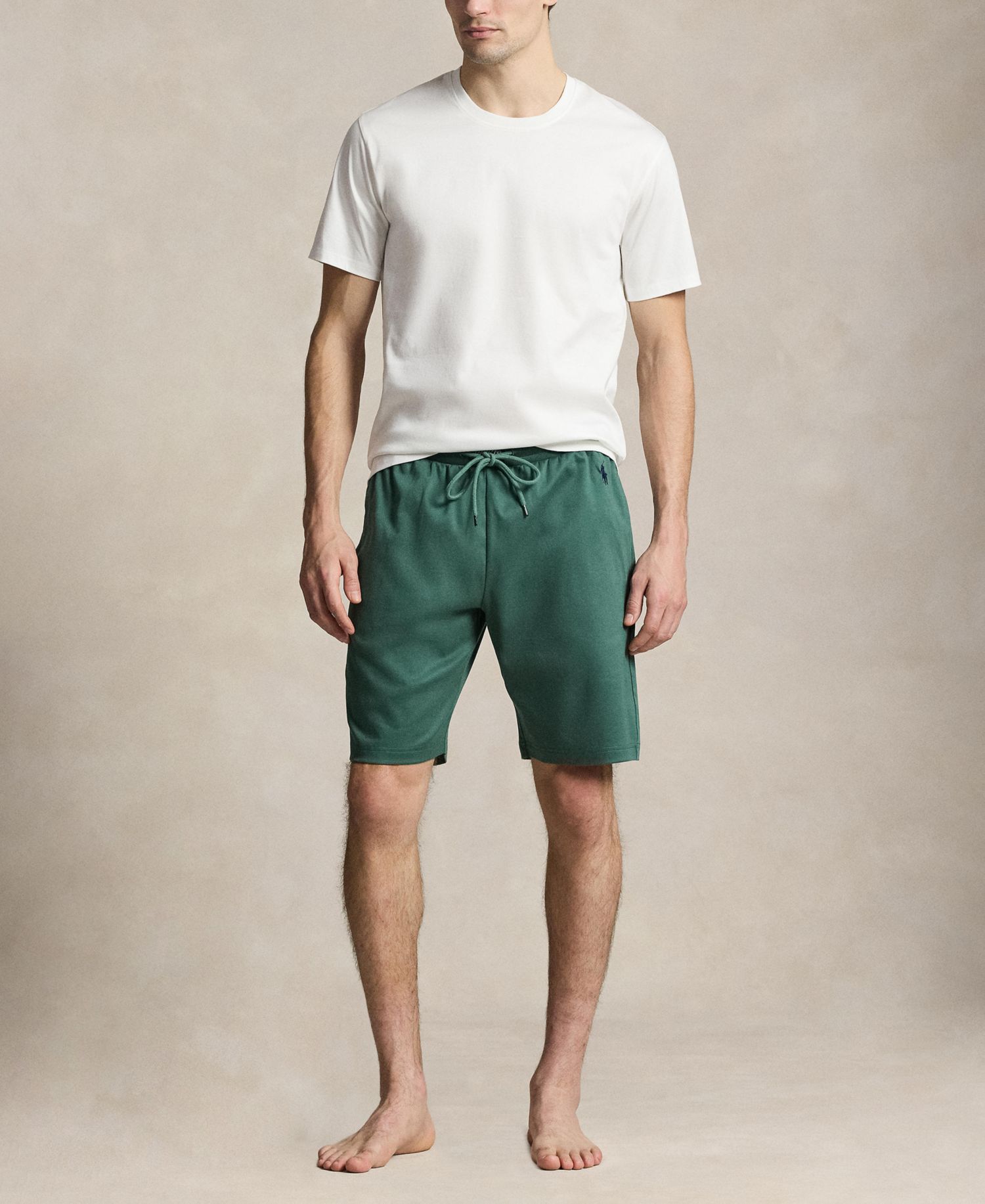 Men's Mercerized Cotton Pajama Shorts