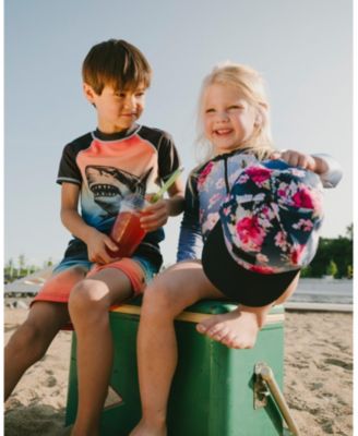 Toddler | Little Girl Rose Print Cap