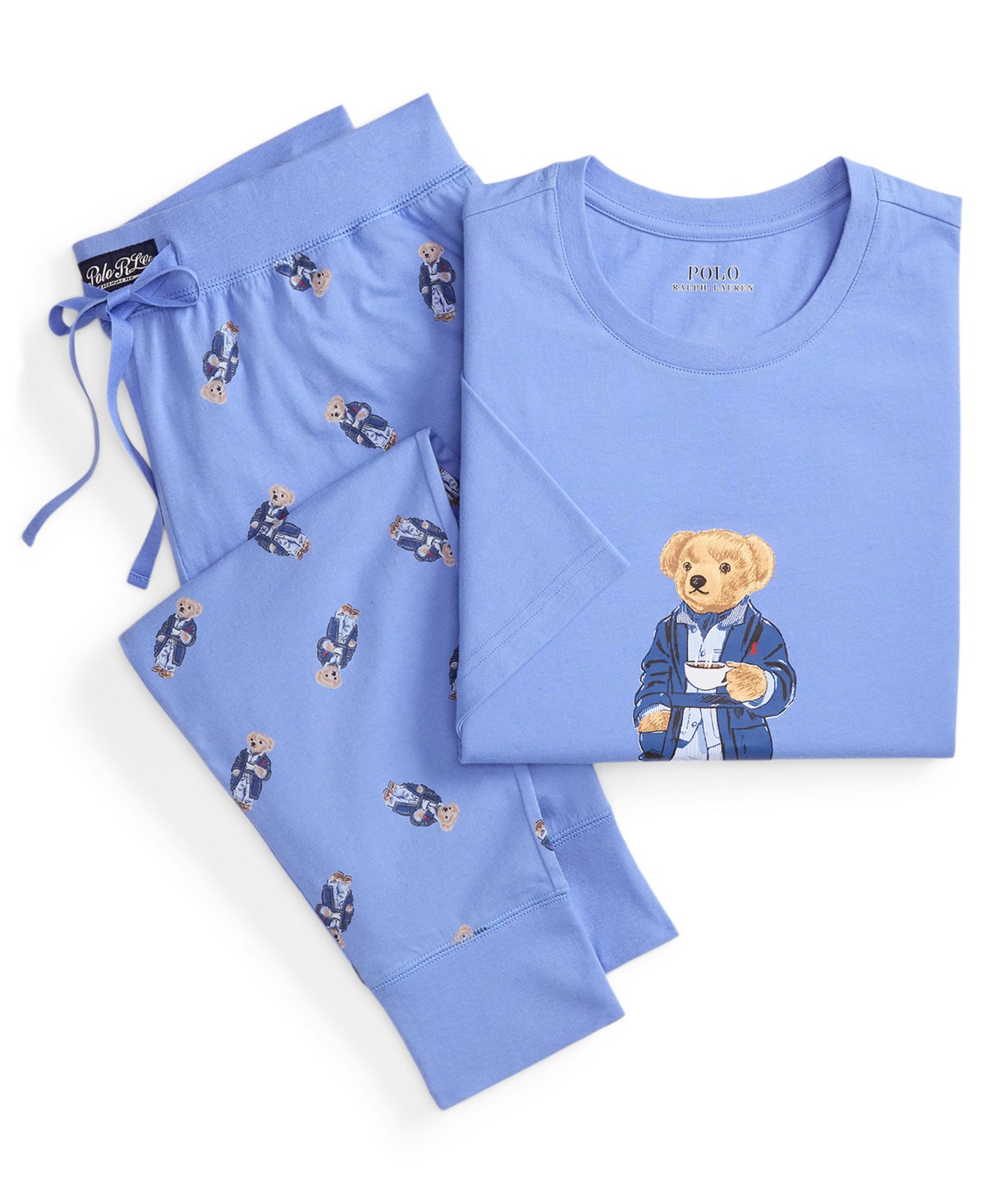 Мужские Polo Ralph Lauren Men's Short-Sleeve T-Shirt and Jogger Pants, 2-Piece Set — фото 1