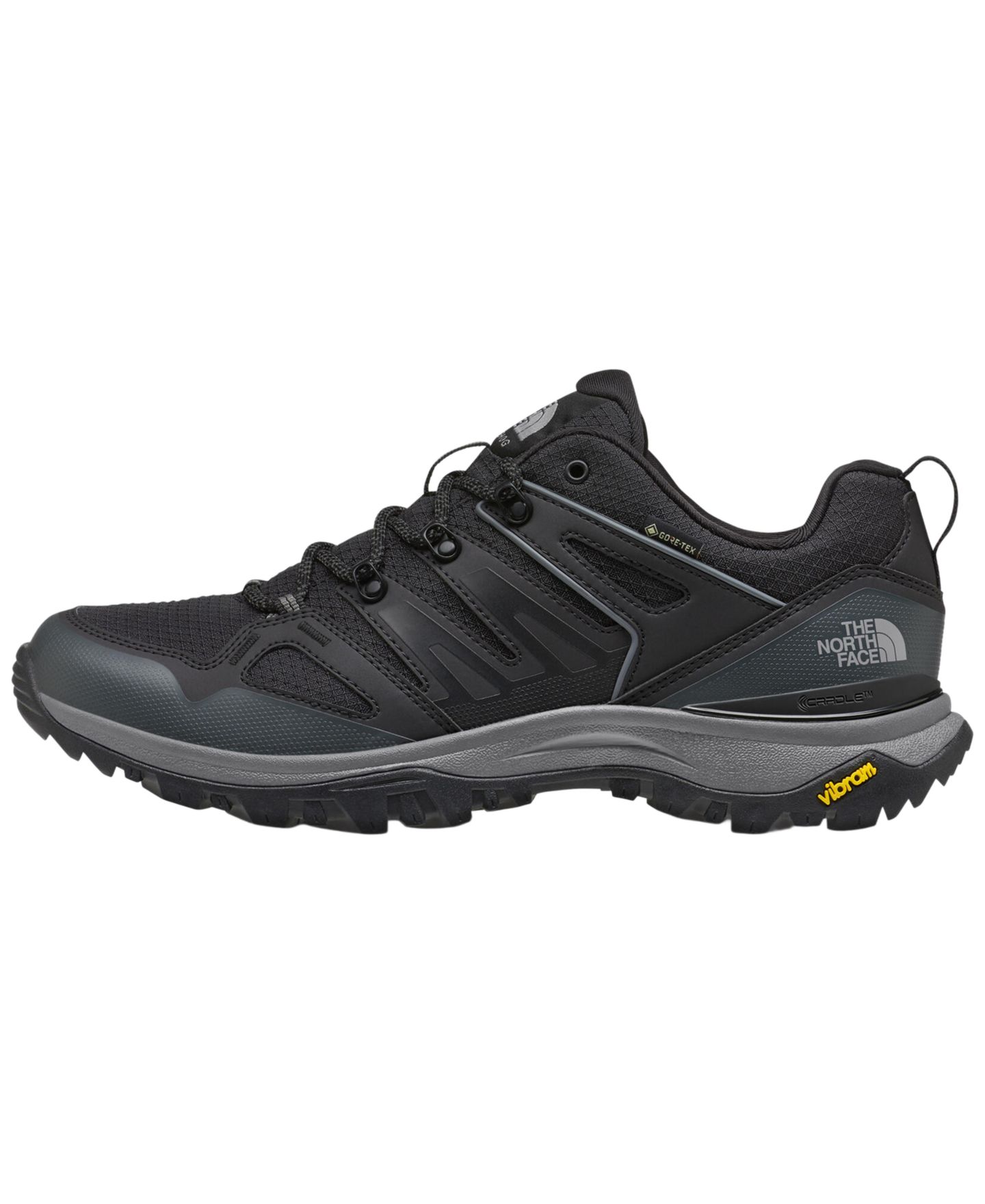 Мужские кроссовки The North Face Hedgehog GORE-TEX Hiking, цвет: Чёрный / Асфальтовый серый — фото 1