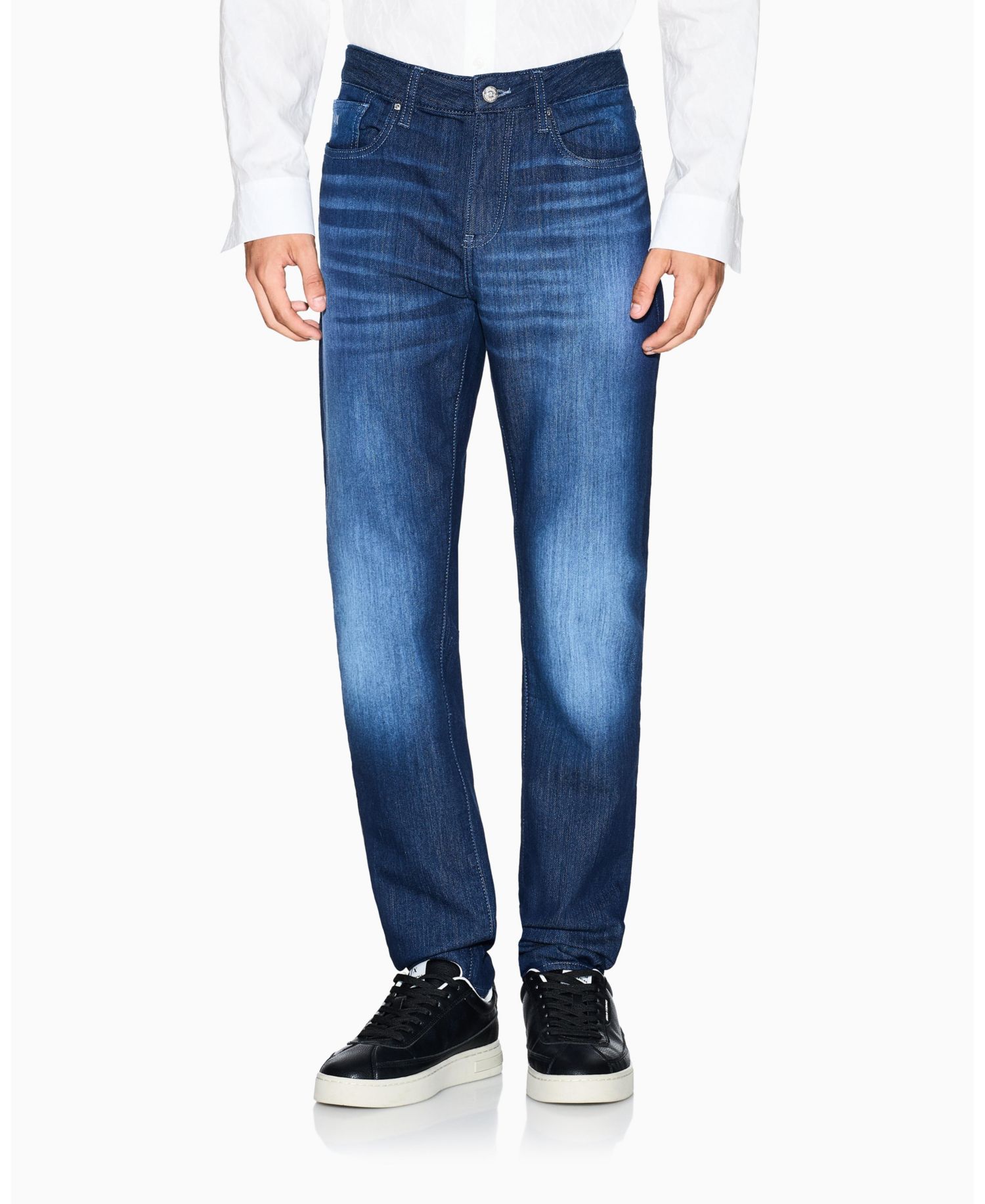Men's J14 Slim Fleece Stretch Denim Jeans