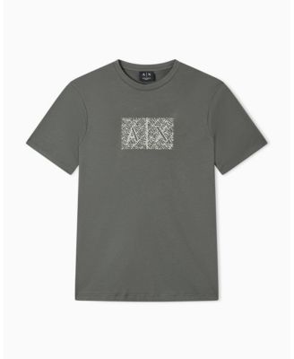 Men's Short Sleeve Jersey Printed Box Logo T-Shirt