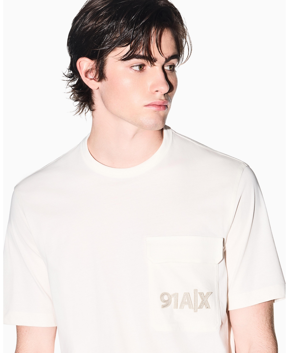 A|X Armani Exchange Men's Short Sleeve Pocket T-Shirt