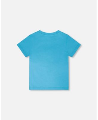 Toddler Boys Cotton Jersey T-Shirt with Print - Toddler|Child